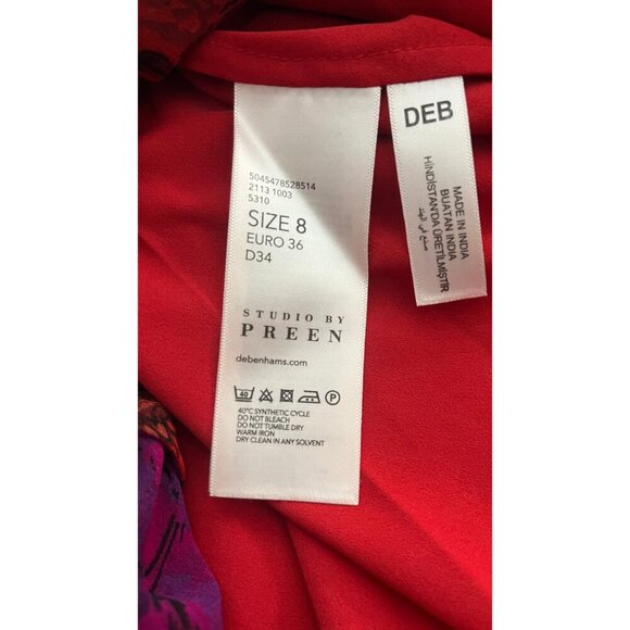 PREEN STUDIO FLAMENCO LAYERED DRESS 8 - Picture 9 of 10